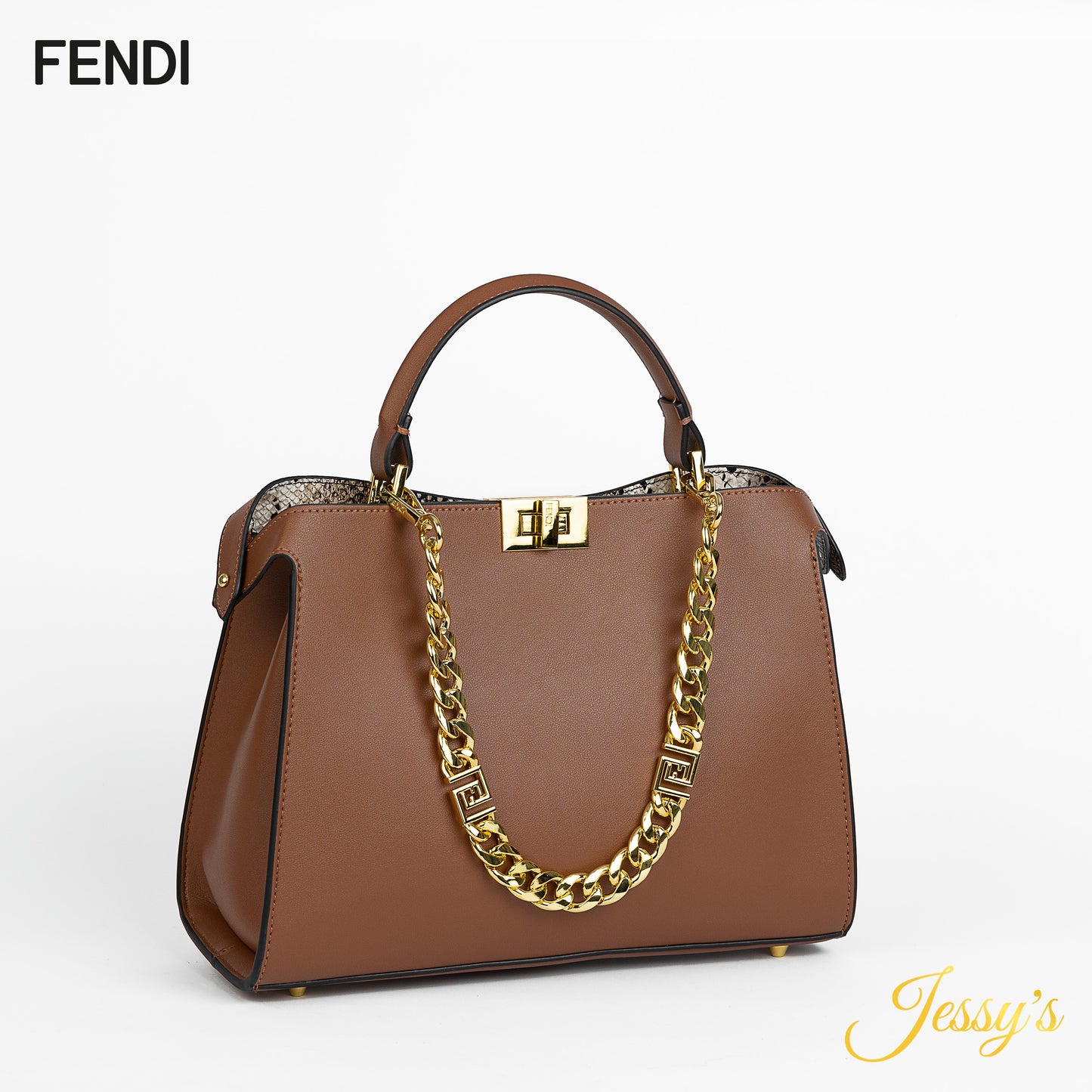 Fendi Peekaboo Brown