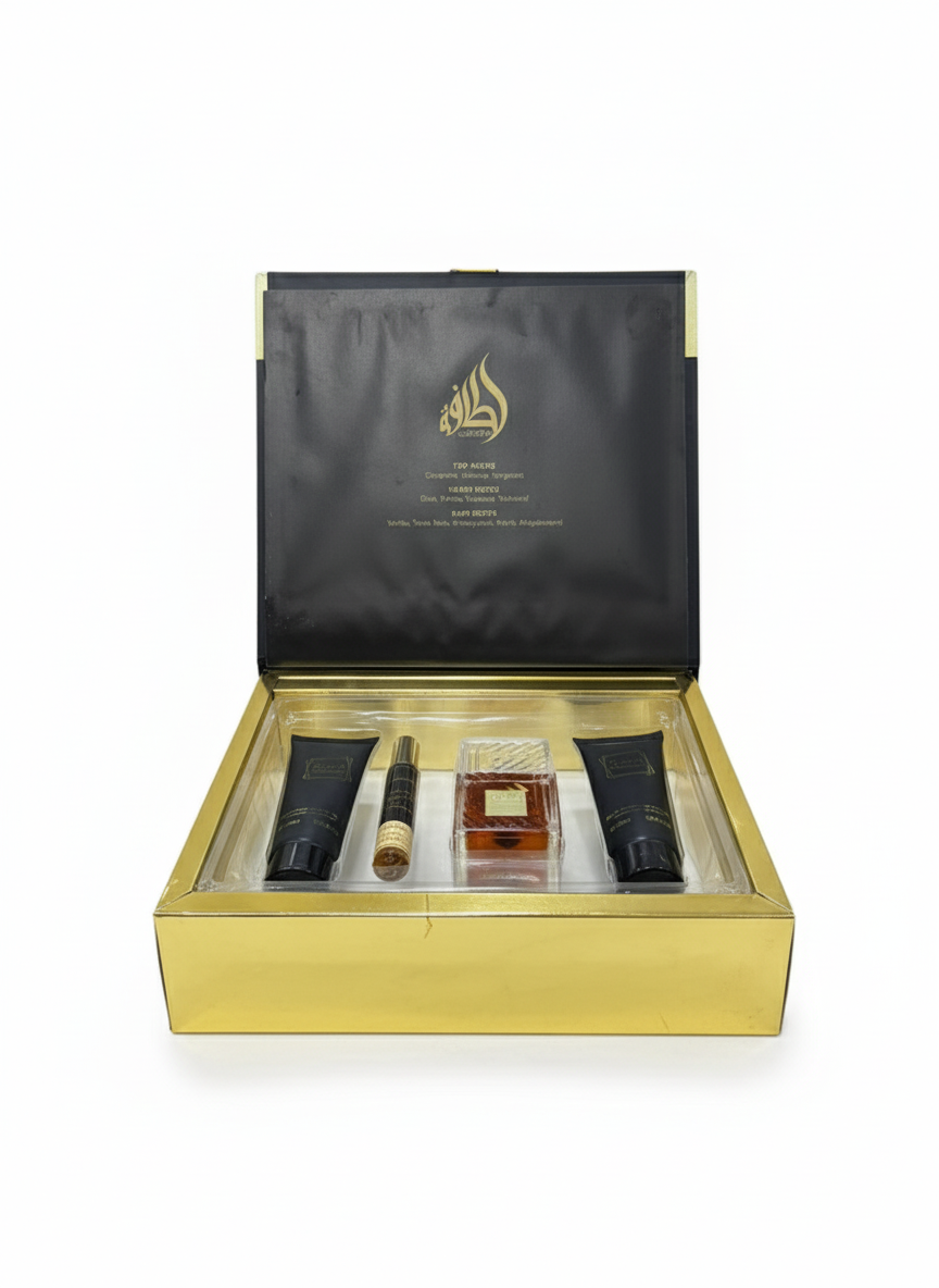 علبة عطر لطافة خمرة