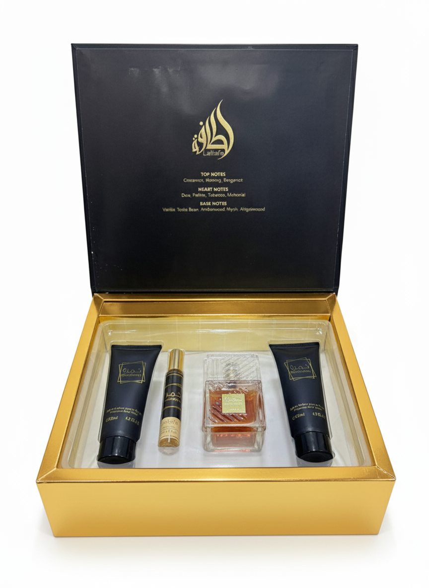 علبة عطر لطافة خمرة