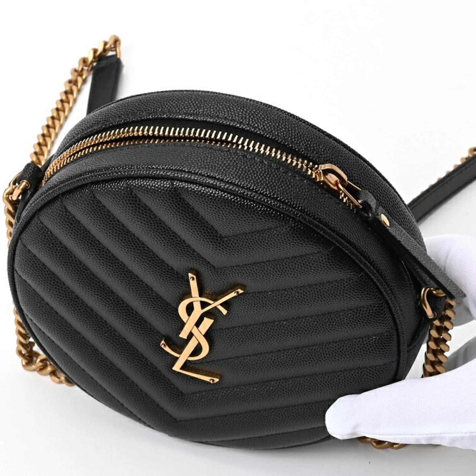 حقيبة كروسبودي دائرية YSL