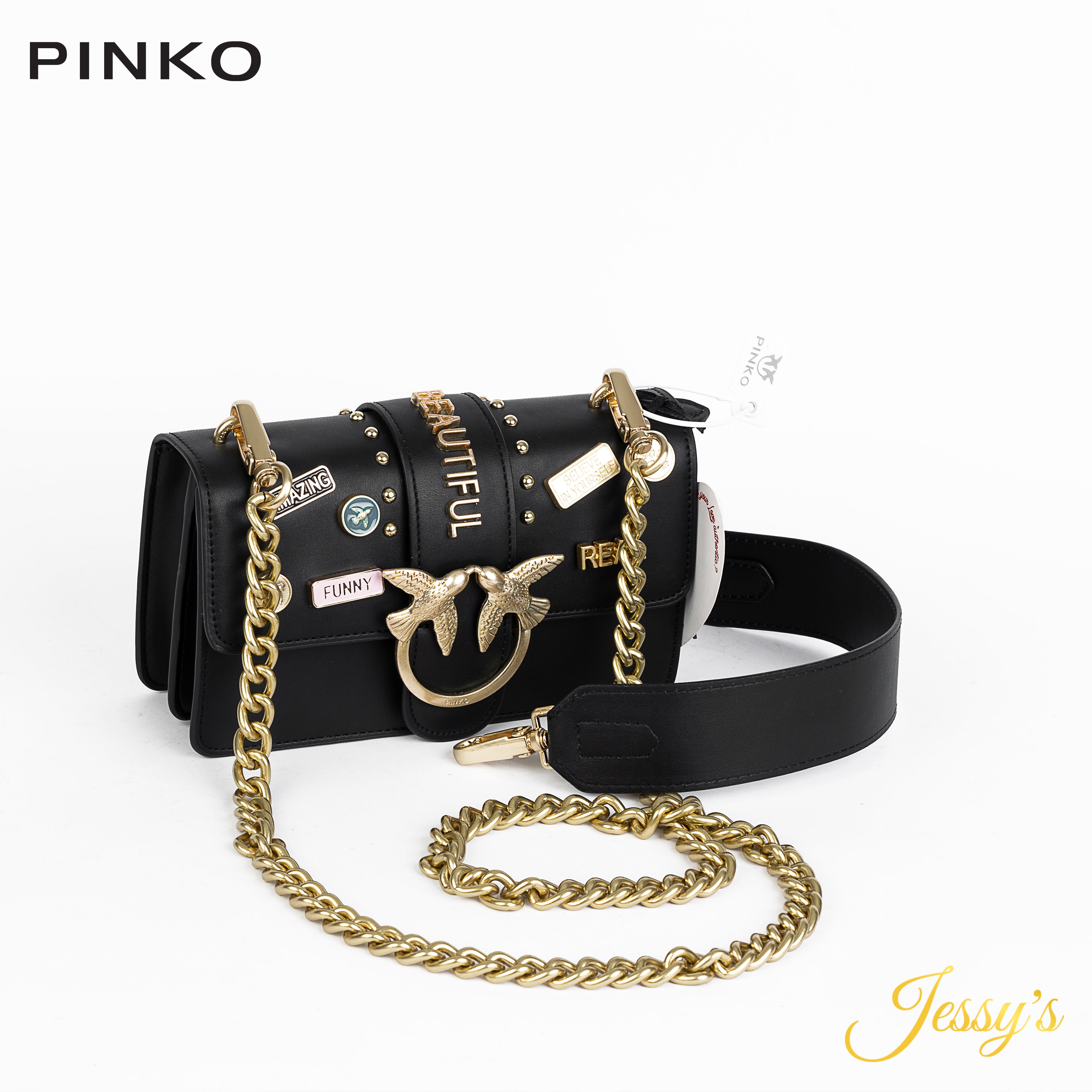 حقيبة PINKO Love Icon Patch