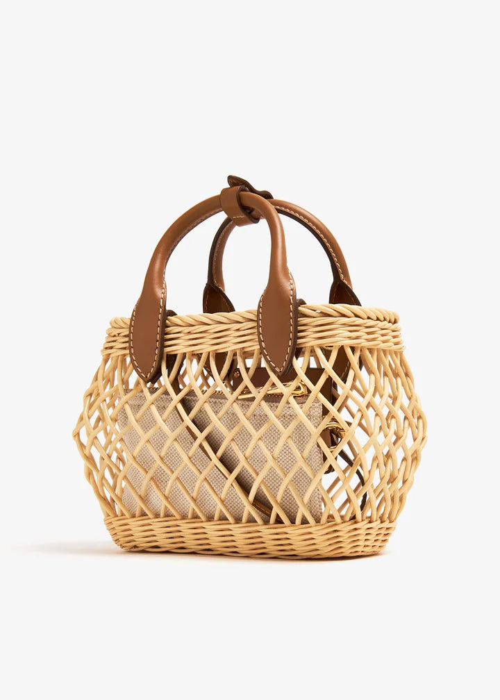 Miu Miu Raffia Tote