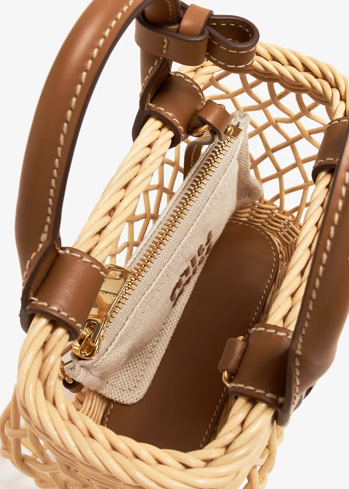 Miu Miu Raffia Tote