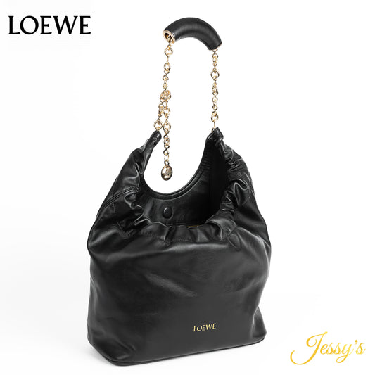 Loewe Gathered Leather Bag