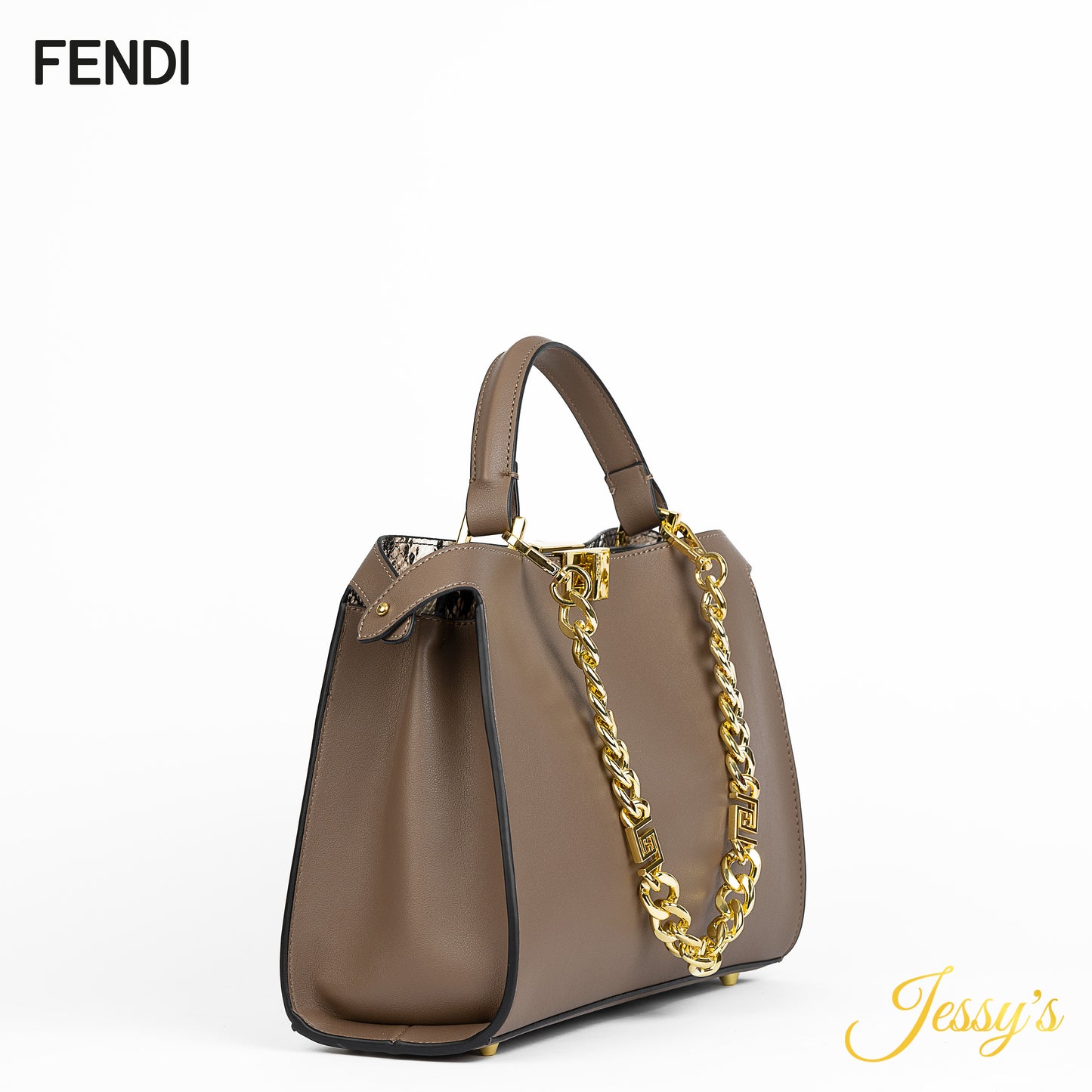Fendi Peekaboo Taupe