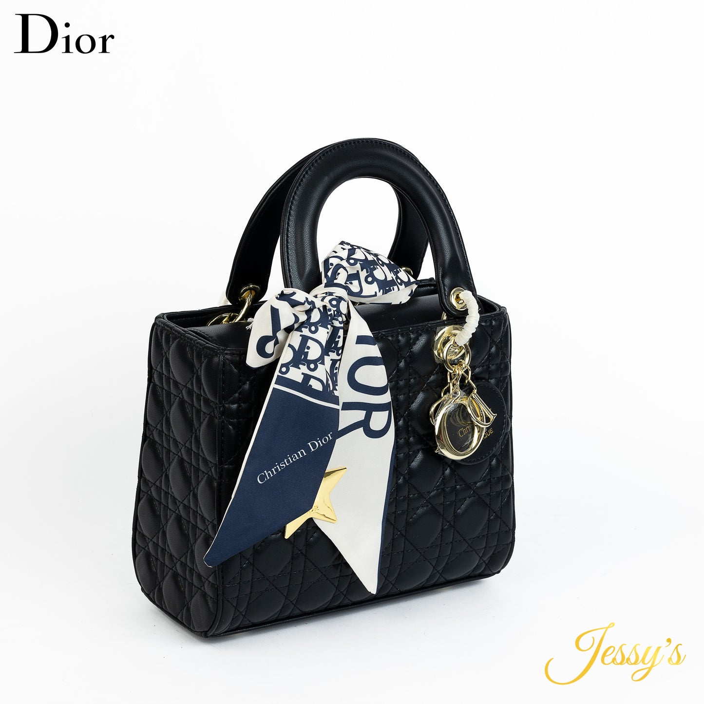 Lady Dior Medium – Black