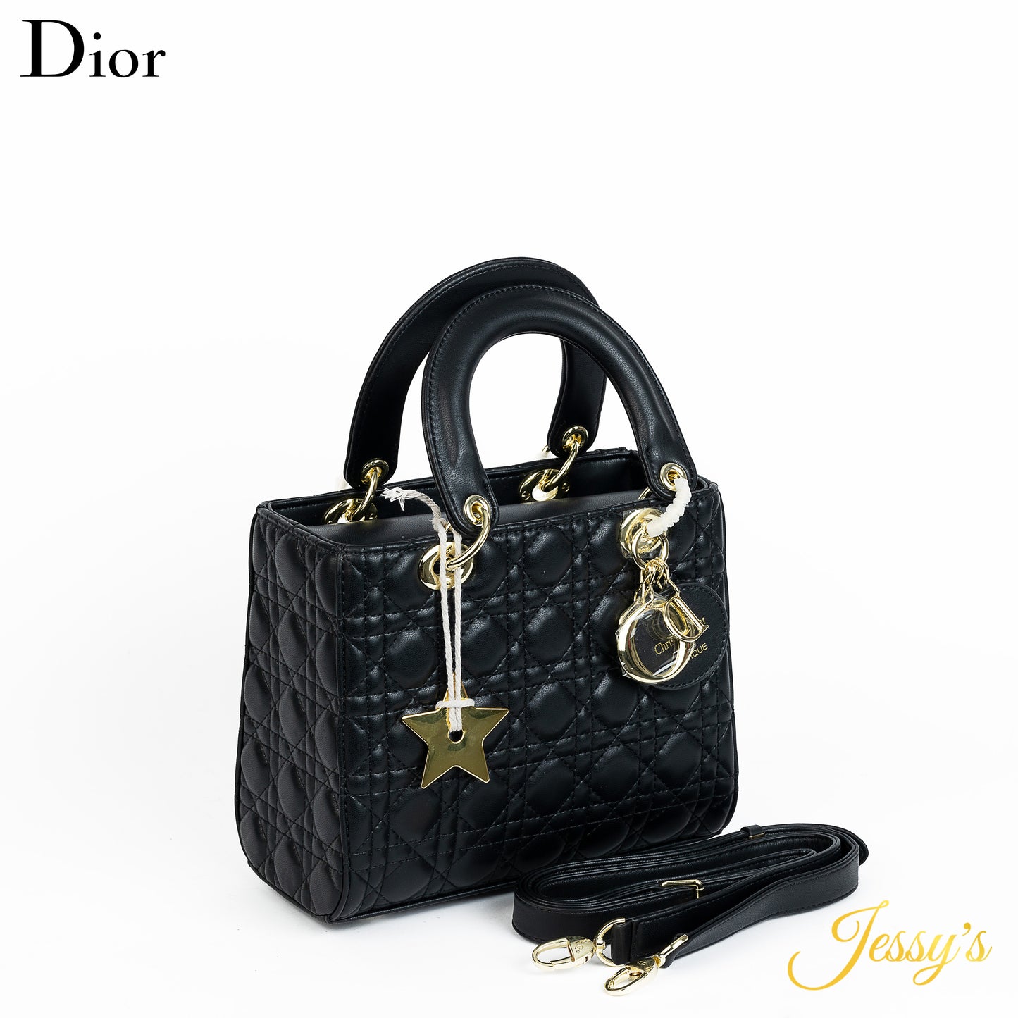 Lady Dior Medium – Black