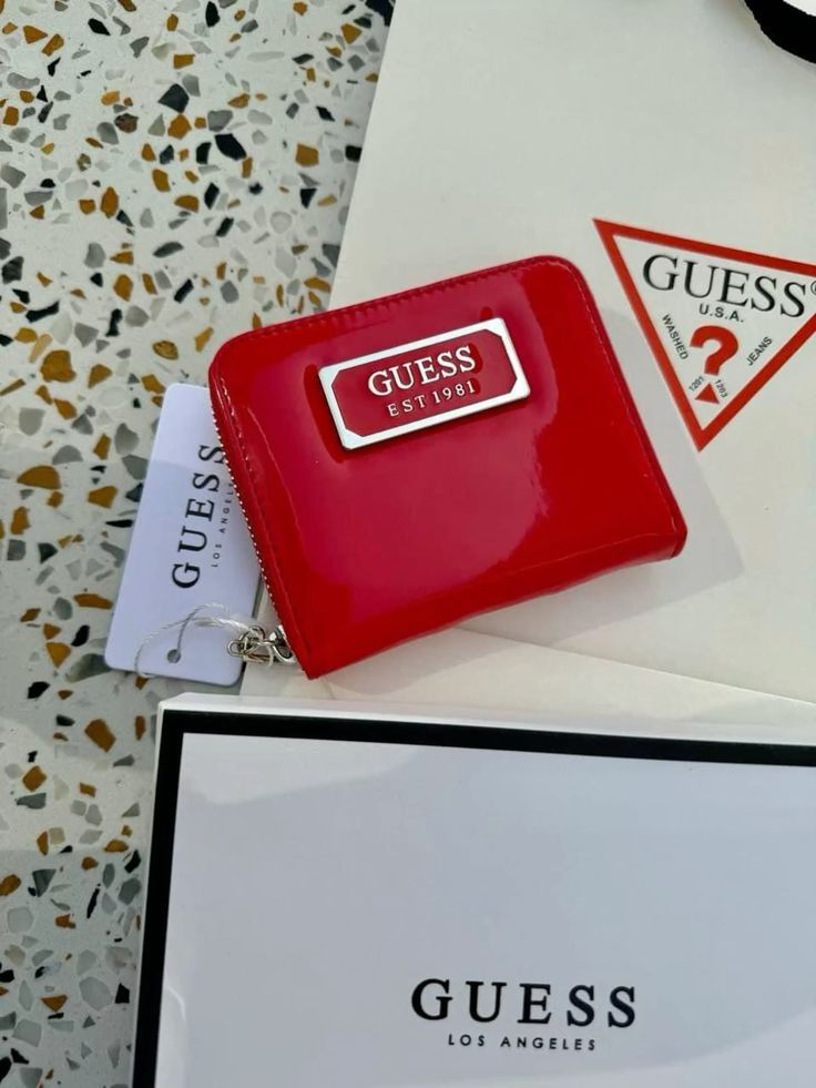 Guess Red Wallet