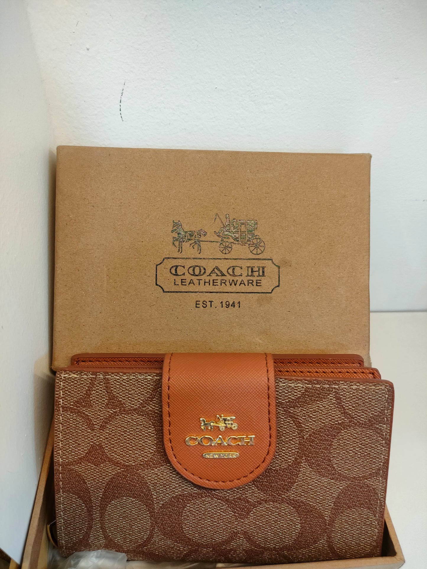 Coach Monogram Wallet