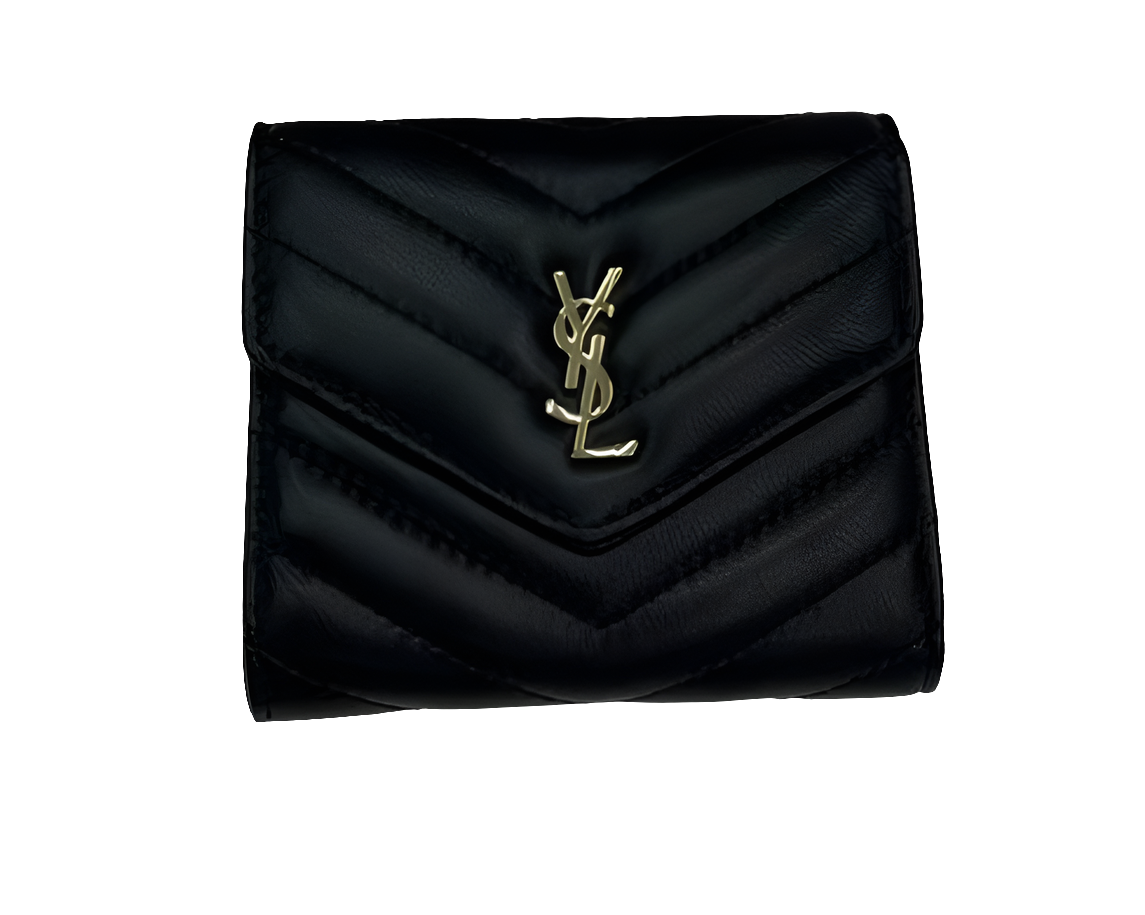 YSL BLACK WALLET
