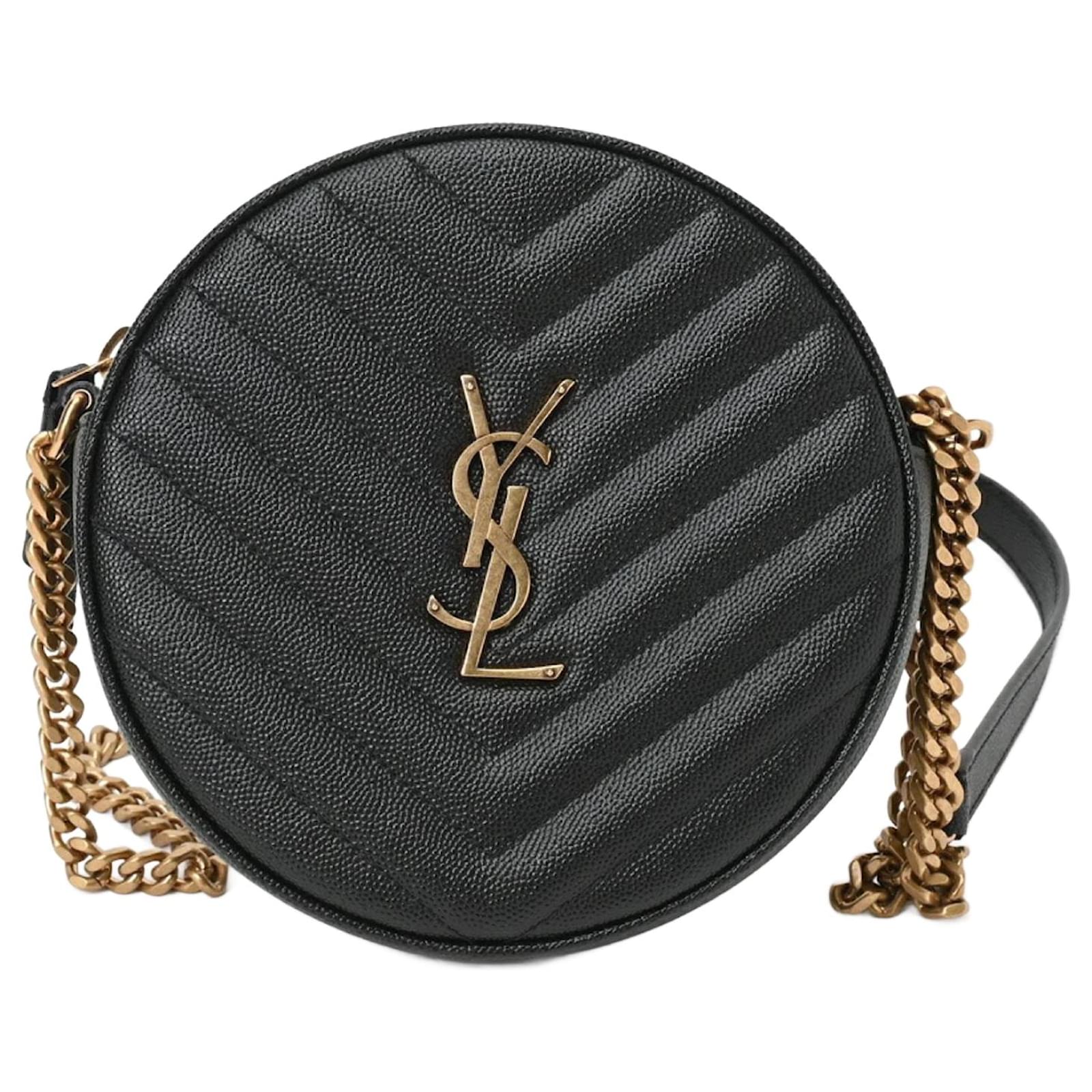 حقيبة كروسبودي دائرية YSL
