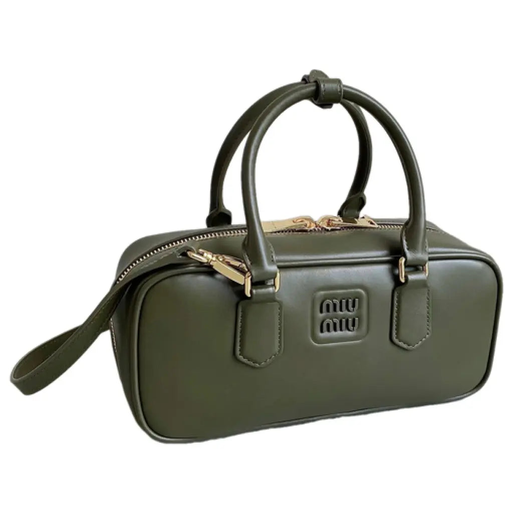 Miu Miu Green Leather