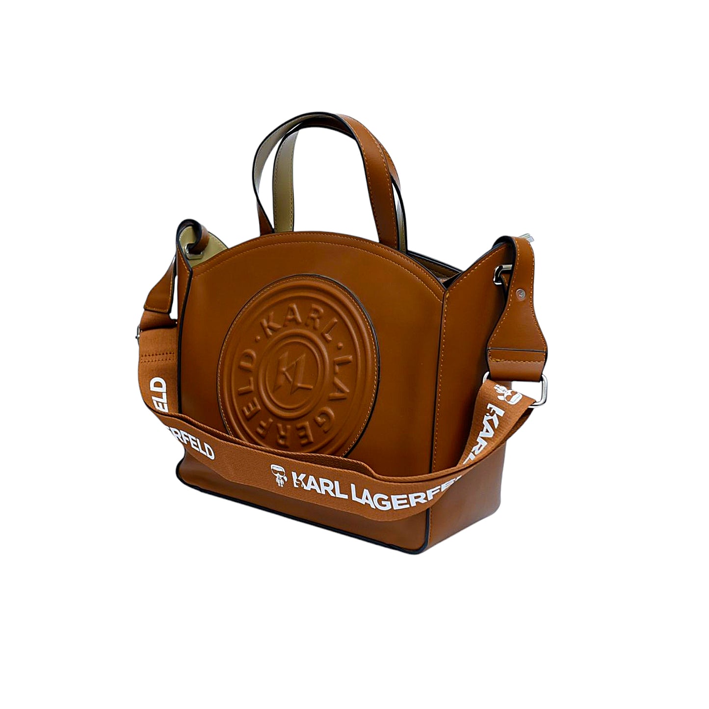 Karl Lagerfeld Tan Monogram