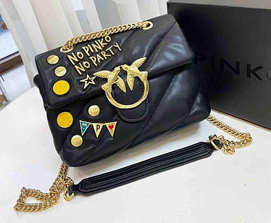 PINKO Love Party Patch Bag