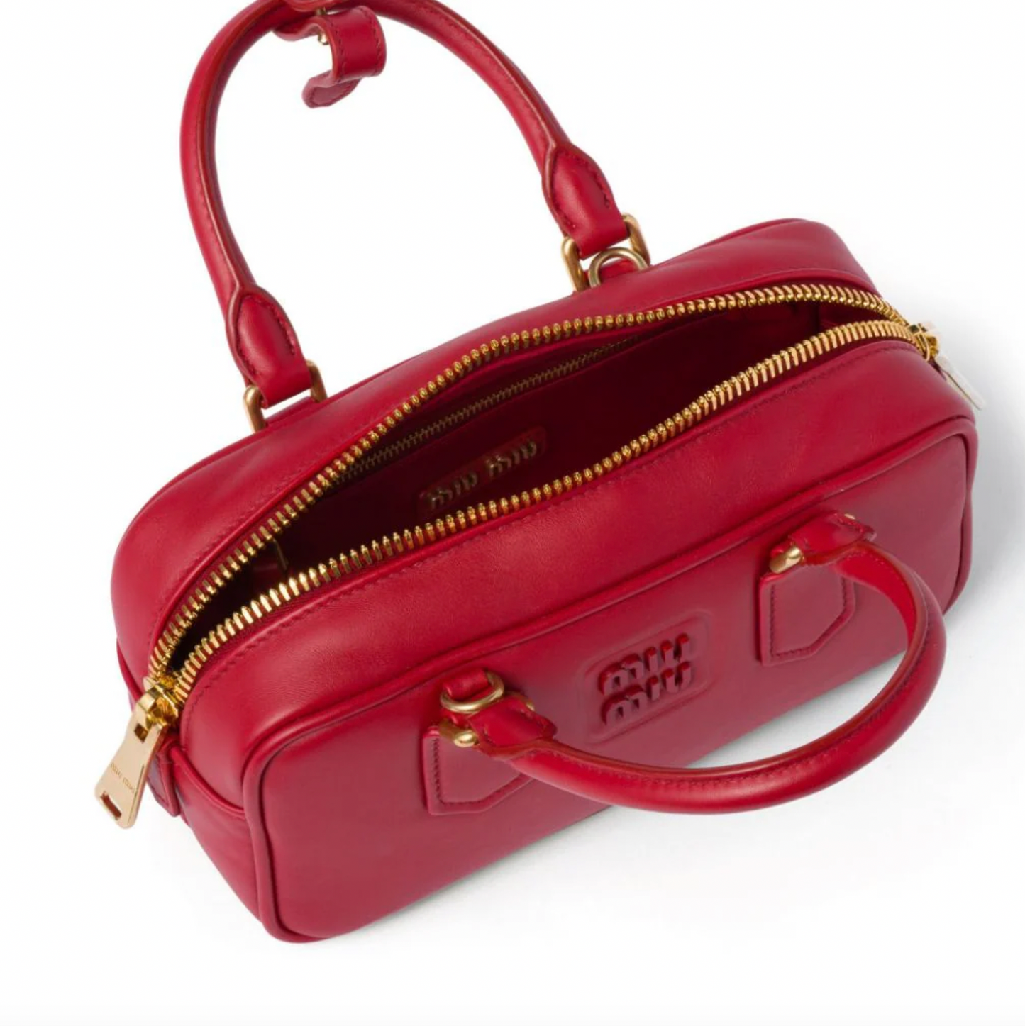 Miu Miu Red Leather