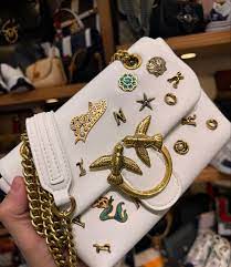 PINKO Love Patch Bag