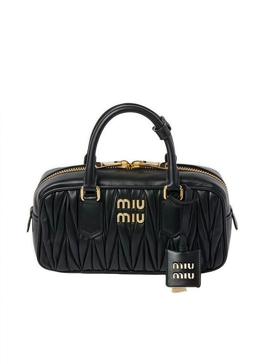 Miu Miu Black Matelassé