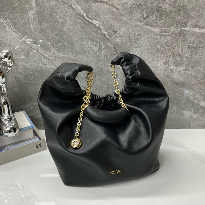 Loewe Gathered Leather Bag