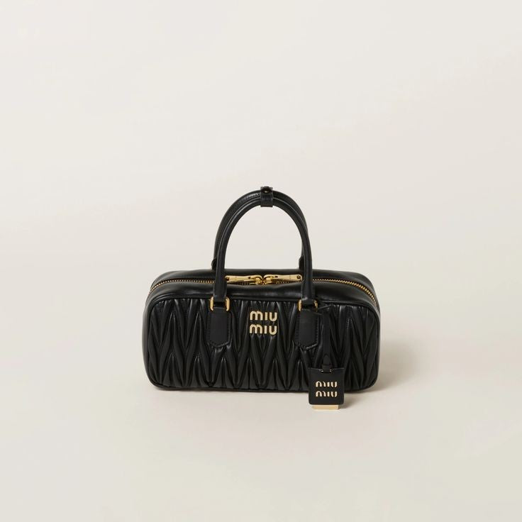 Miu Miu Black Matelassé