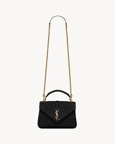 YSL BLACK QUILTED
