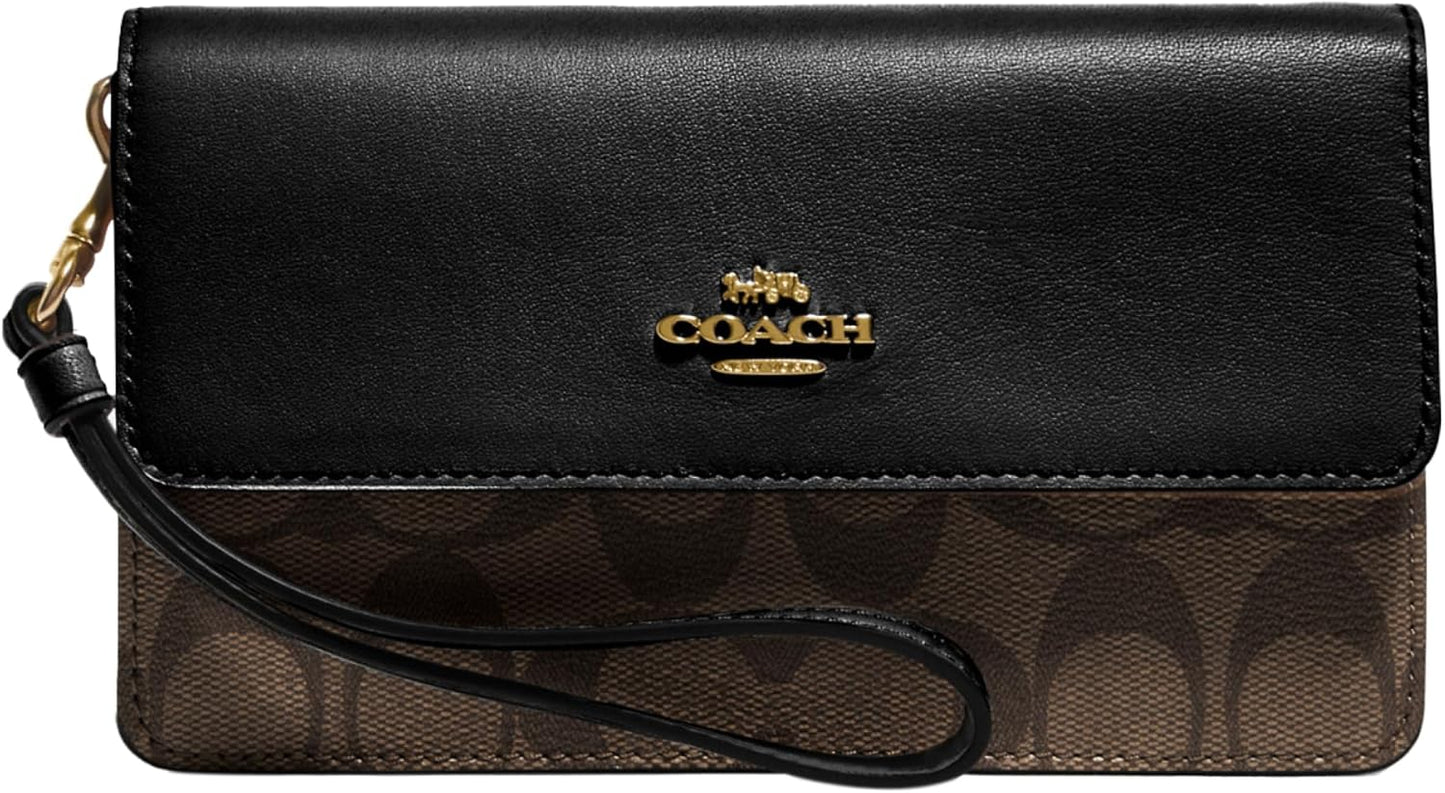 Coach Signature Wristlet