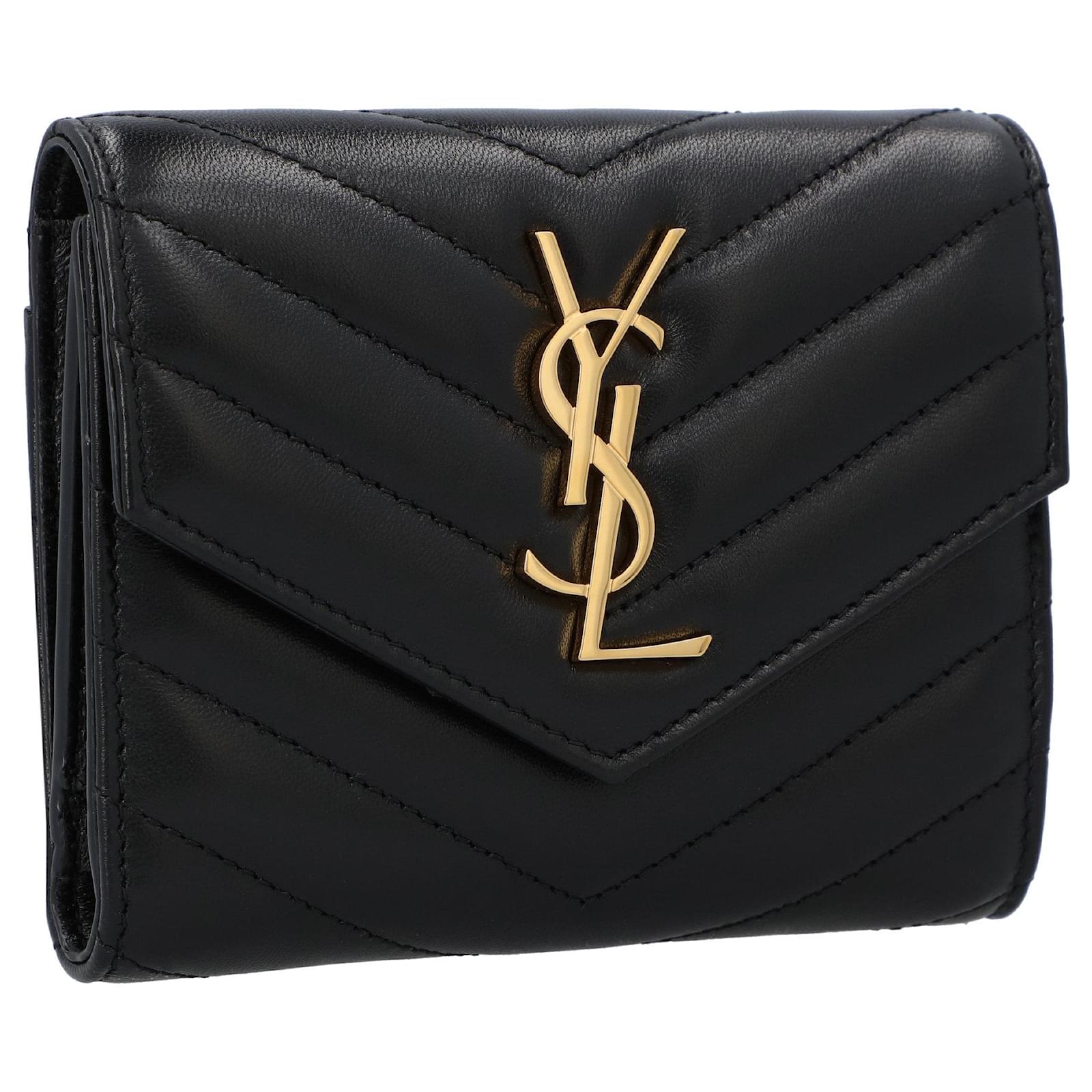 محفظة YSL سوداء