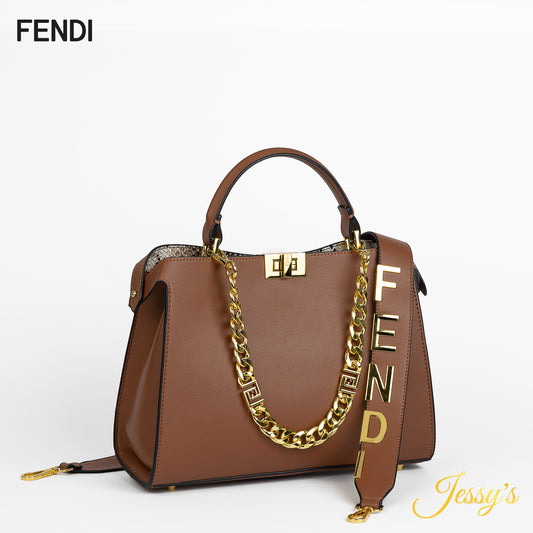 Fendi Peekaboo Brown
