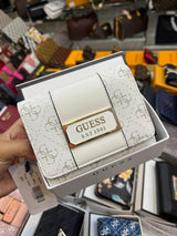 Guess White Monogram