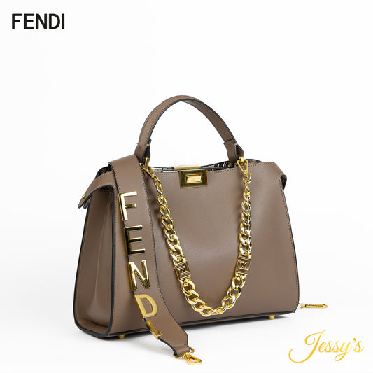 Fendi Peekaboo Taupe