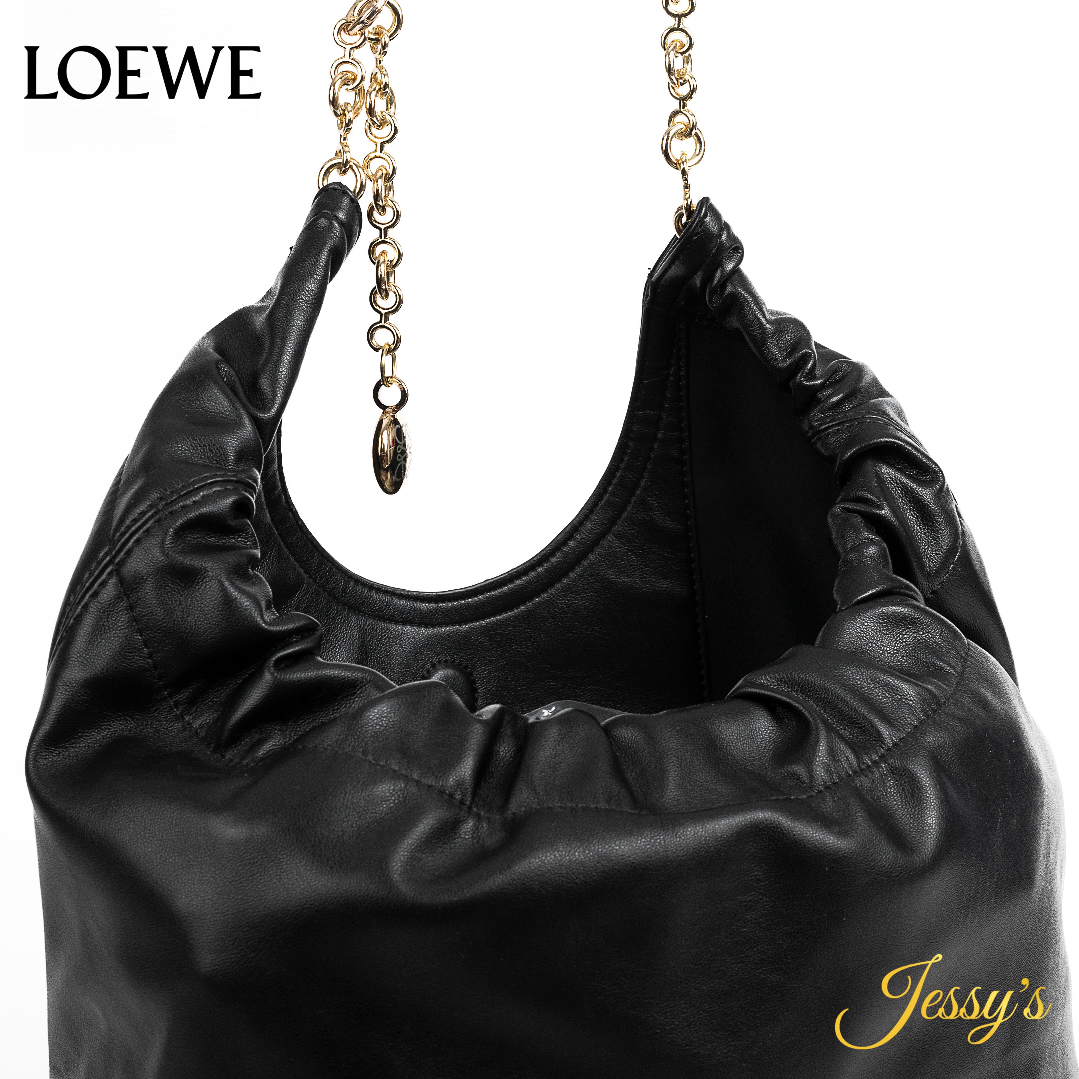 Loewe Gathered Leather Bag