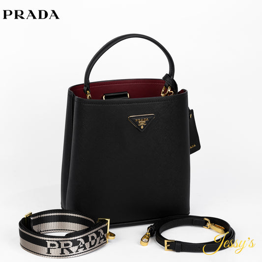 Prada Black Saffiano