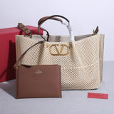 Valentino VLogo Raffia