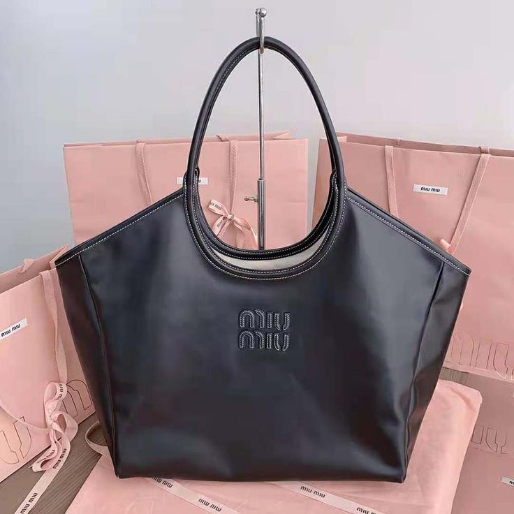 Miu Miu Black Leather