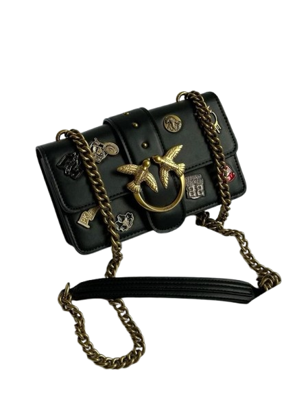 PINKO Love Patch Bag