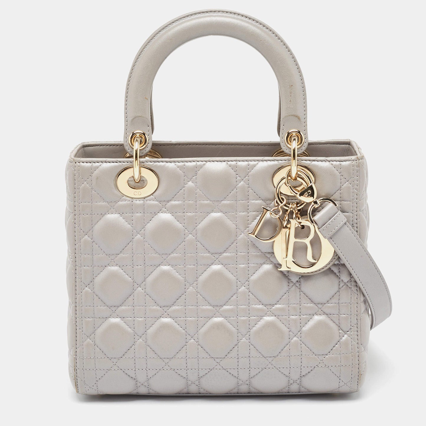 Lady Dior Medium – Grey