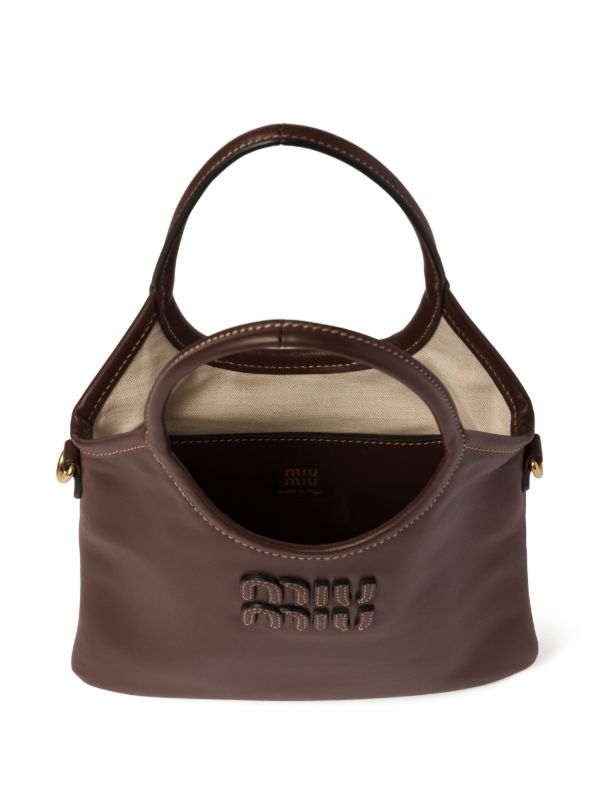 Miu Miu Brown Leather