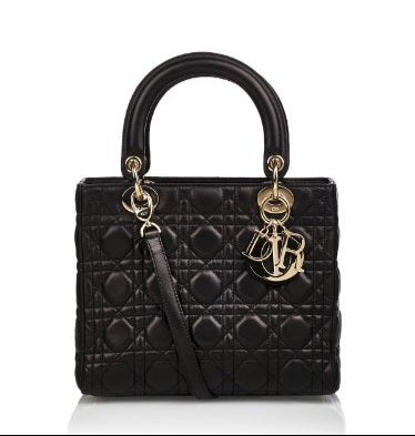Lady Dior Medium – Black
