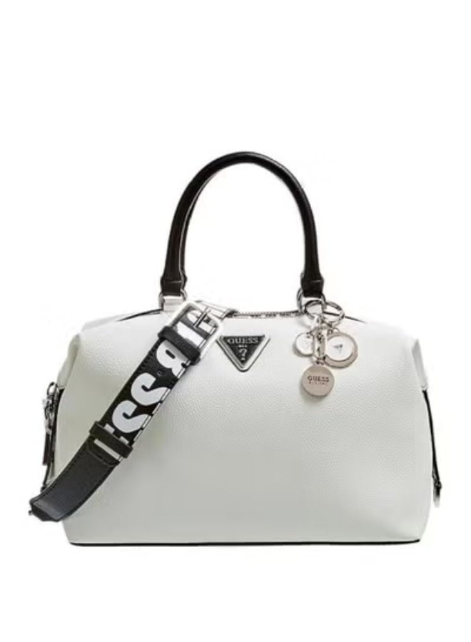 Guess White Satchel