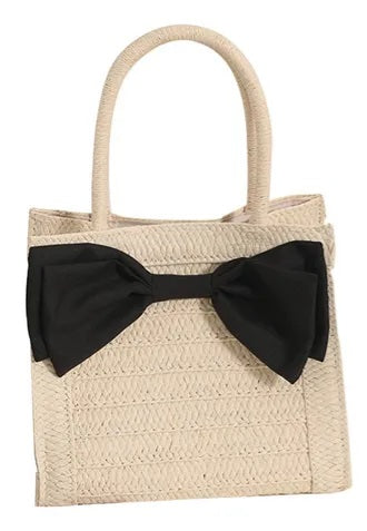 Miu Miu Straw Bow