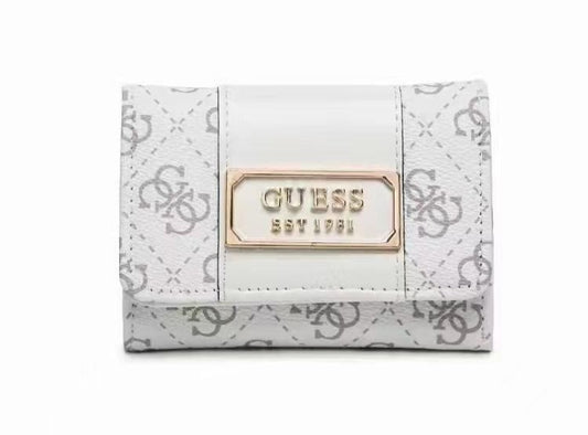 Guess White Monogram