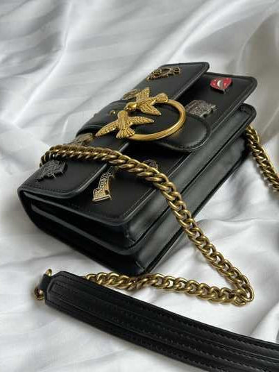 PINKO Love Patch Bag