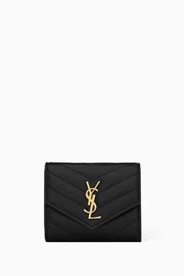 YSL BLACK WALLET