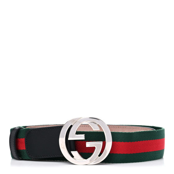Gucci Green&Red Web Belt