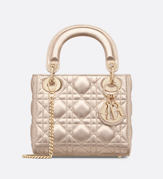 Lady Dior Mini – Gold